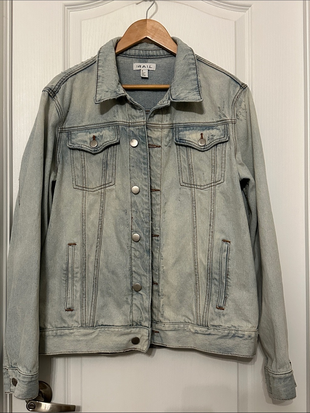 The Rail Light Blue Denim Jacket - Men's Shirt Jacket